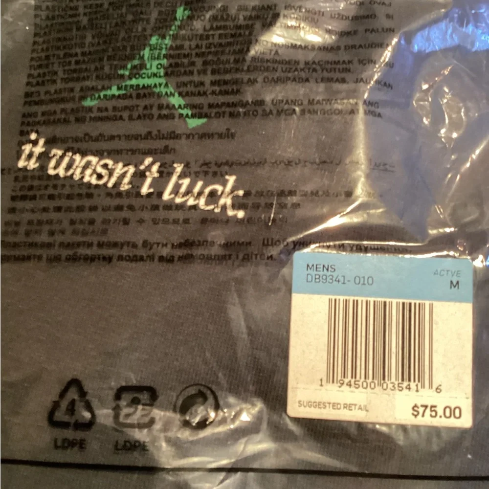 Jordan St. Patrick's Day Hoodie DB9341-010 Men's Size Medium